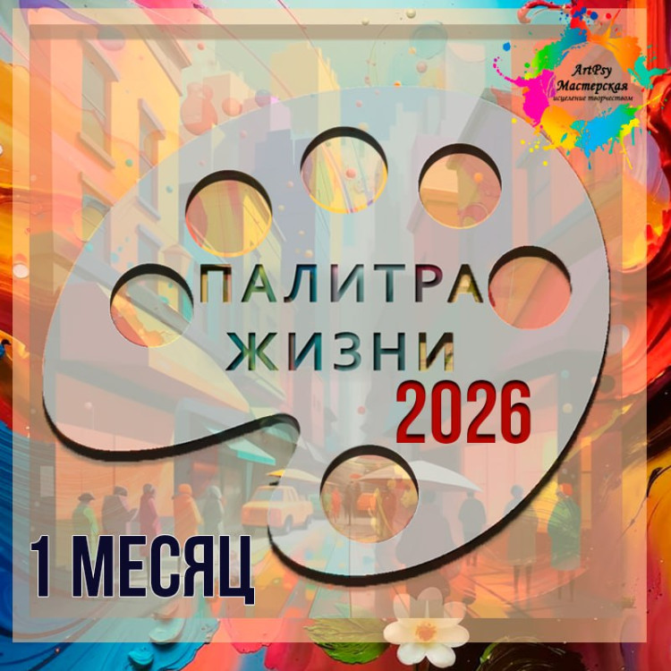 1мес. Клуб "Палитра Жизни26г." - 